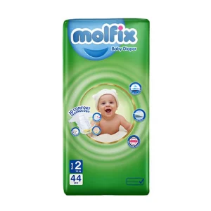 پوشک مولفیکس سایز 2 بسته 44 عددی