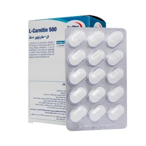 قرص ال کارنیتین 500 میلی گرم یوروویتال 60 عددی