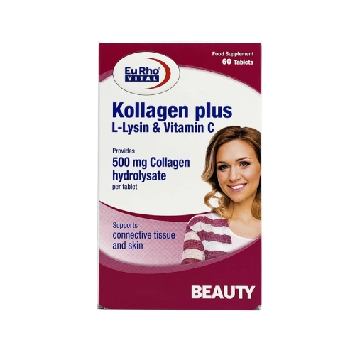 Collagen Plus L-Lysine and Vitamin C کلاژن پلاس ال لیزین و ویتامین C یوروویتال