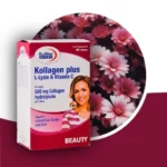 خرید قرص کلاژن پلاس ال لیزین و ویتامین c یوروویتال بسته 60 عددی