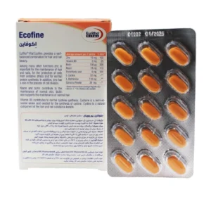 خرید قرص اکوفاین یوروویتال بسته 60 عددی