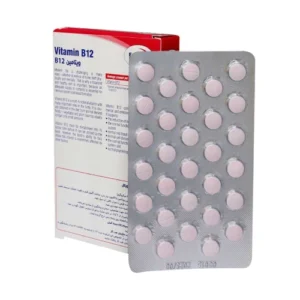خرید قرص ویتامین b12 یوروویتال بسته 60 عددی