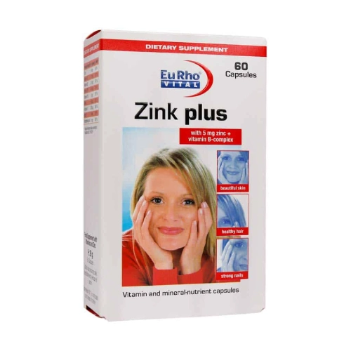 zinc_plus_eurhovital قرص زینک پلاس یوروویتال ۵ میلی گرم