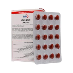 قرص زینک پلاس یوروویتال ۵ میلی گرم بسته 60 عددی