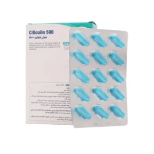 کپسول سیتی کولین یوروویتال 500 میلی گرم