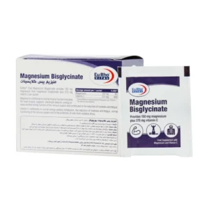 خرید ساشه منیزیم بیس گلایسینات 14 عدد یوروویتال