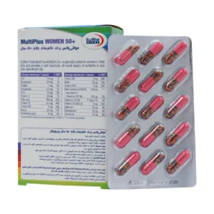 قرص مولتی پلاس بالای 50 سال بانوان یوروویتال 60 عددی