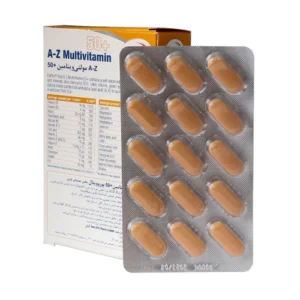 خرید قرص az مولتی ویتامین بالای 50 سال بانوان یوروویتال