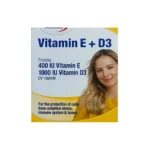 خرید کپسول ویتامین ای 400 د3 1000 یوروویتال بسته 60 عددی