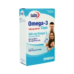 قیمت کپسول امگا 3 یوروویتال 60 عددی