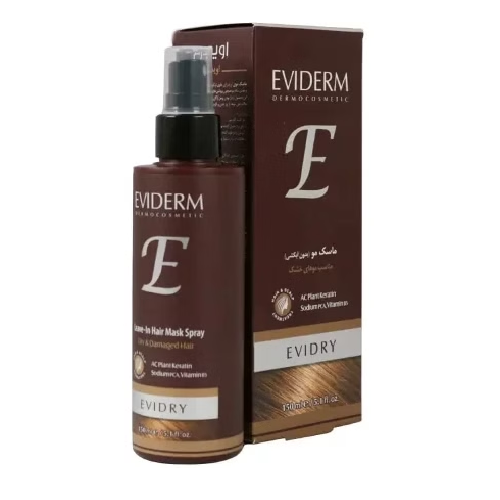 eviderm_evidry_hair_mask ماسک مو بدون آبکشی اویدرم
