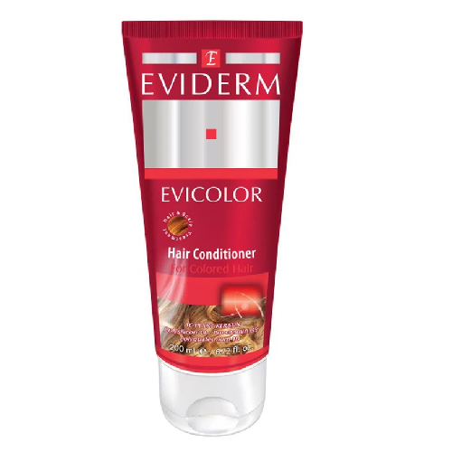 eviderm_evicolor_hair_conditioner نرم کننده مو اوی کالر اویدرم