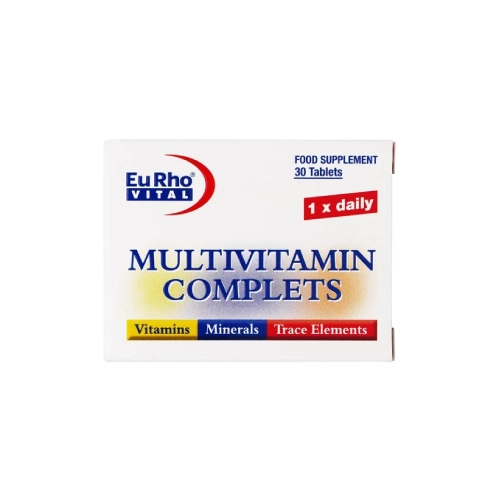Eurovital_Complete_Multivitamin_Tablets قرص مولتی ویتامین کامپلیت یوروویتال 30 عددی