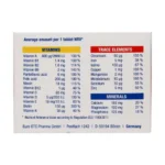 قیمت قرص مولتی ویتامین کامپلیت یوروویتال 30 عددی