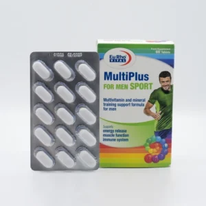 خرید قرص مولتی پلاس فور من اسپرت یوروویتال بسته 60 عددی