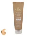 کرم ضد آفتاب بژ روشن سینره spf50 ظرفیت 50 میلی لیتر