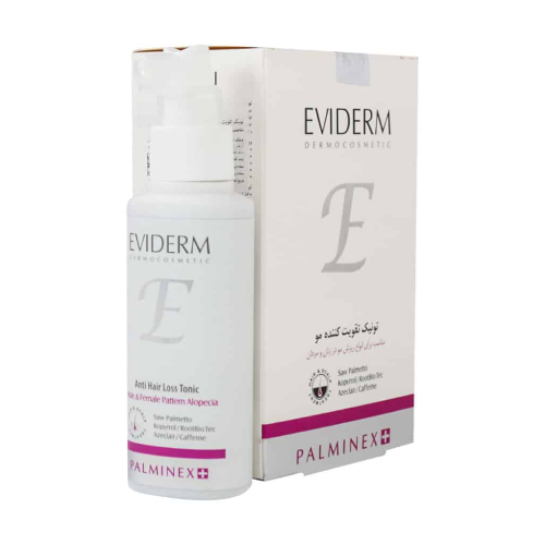 eviderm_palminex_plus_hair_tonic تونیک تقویت کننده مو پالمینکس پلاس اویدرم 100 میلی لیتر