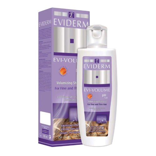 eviderm_evivolum_shampoo شامپو حجم دهنده اوی ولوم اویدرم ۲۵۰ میلی لیتر