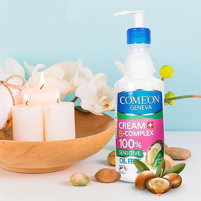 کرم مرطوب کننده کامان پوست چرب تیوپی حاوی روغن آرگان