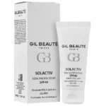 کرم ضدآفتاب spf40 مناسب پوست چرب و مختلط solactiv ژیل بوته ۴۰ میل