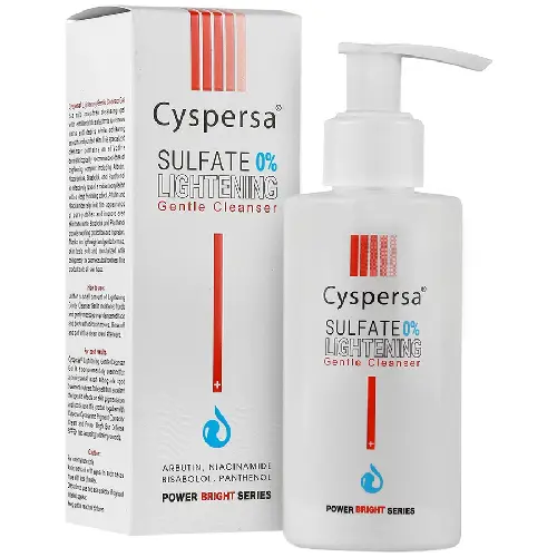 cyspersaـgentleـcleanserـsulfate ژل شوینده صورت روشن کننده سیسپرسا