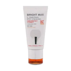 کرم ضدآفتاب ث-برایت spf50با رنگ طبیعی برایت مکس
