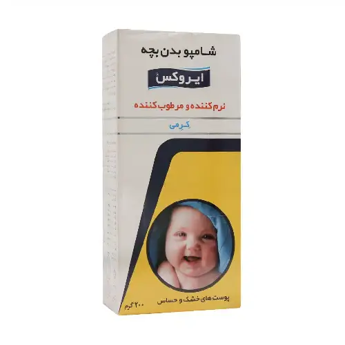 شامپو بدن کرمی بچه ایروکس ۲۰۰ گرم