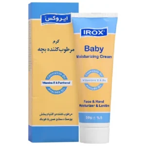 کرم مرطوب کننده بچه ایروکس ۵۰ گرم